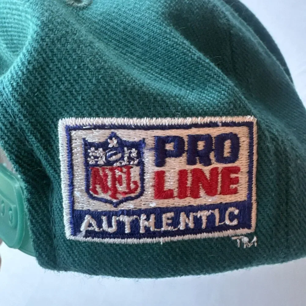VTG 90s Sports Specialties Miami Dolphins Twin Image Snapback Hat Cap Wool Blend
